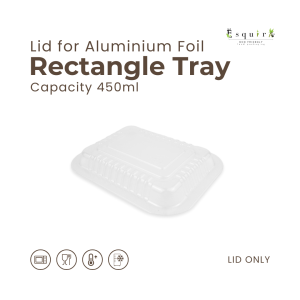 (10pcs) Aluminium Foil Medium Tray 450ML JL-C10