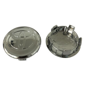 Logo chụp mâm ốp lazang bánh xe ô tô Toyota 57mm - Chất liệu nhựa ABS cao cấp