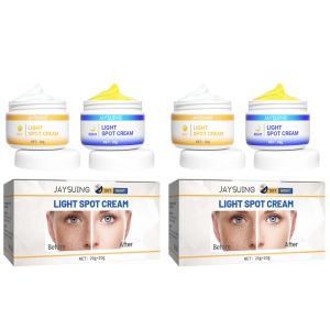 Jaysuing Krim Pencerah Kulit Wajah Mengurang Noda Pigmentasi Mencerahkan Warna Kulit Memperbaiki Tekstur Kulit Membantu Menghilangkan Kusam Meningkatkan Elastisitas Untuk Kulit Normal SPF 31-40