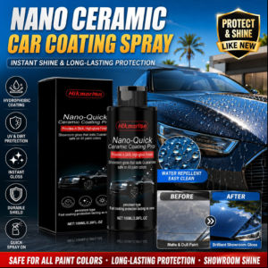 Nano Ceramic Coating Agent Car Paint Protection Hydrophobic Durable High Gloss Scratch Resistant UV Resistant Automotive Detailing