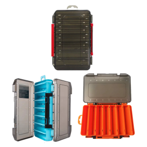 Tackle Box Double Side Fishing Lures Squid Baits Storage Container Case Multiple Compartment Fishing Tackle Storage Box