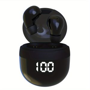 🎧COD+original+Ready Stock🎧Sk18 Ultra-mini Sleep Wireless Earphones 5.3 Chip Intelligent Digital Display With Microphone HD Call Super Strong Subwoofer Wear Regardless Of Left Ear Right Ear Suitable For Android Microsoft Series Mobile Phones
