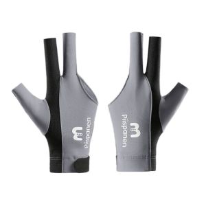 INNICE 1Pcs Three Fingers Snooker Glove Elastic Anti-slip Billiard Glove Universal Wear-resistant Training Glove Fitness Accessories