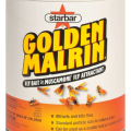 STARBAR GOLDEN MALRIN FLY BAIT METHOMYL + Z-9 TRICOSENE (FLY CONTROL) - 1 KILO. 