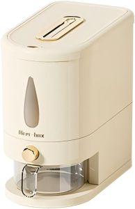 22.05-11.02 pound rice dispenser multi-grain dry goods storage container equipped with a measuring cup suitable for kitchen storage rooms and household use