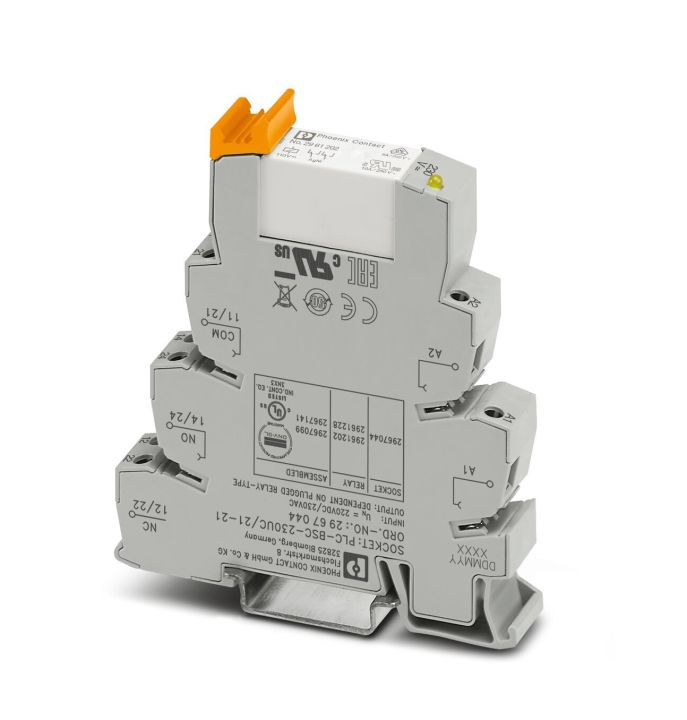 PHOENIX CONTACT 2967060 RELAY MODULE - PLC-RSC- 24DC/21-21 | Lazada.co.th