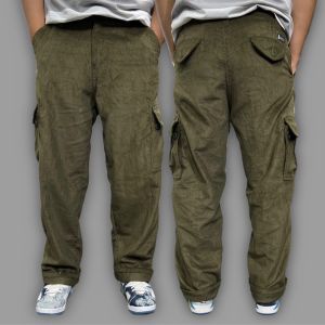 Celana Cargo Panjang Pria Corduroy Loose Pants PDL Corduroy Kargo Baggy Corduroy Panjang Pria Outfit Cargo Corduroy Panjang Pria