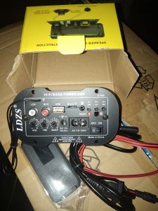 【2024 NEW】220V 3000Watts 4 Channel Amplifier With Mixer Equalizer Usb Bluetooth Fm Radio AV-999FM Home Stereo Audio Amplifier