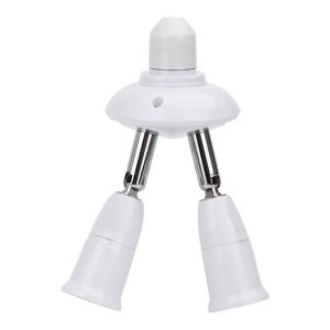 LAOG Lamps Splitter 2/3 Heads E27 Lamp Holder Rotatable Adapter Converter LED Light Bulb Socket