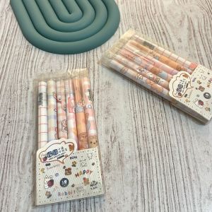 1 Set 6 pcs pulpen cetek beruang teddy bear cute girl - CARTOON - pena lucu pen gel bolpoin bulpen warna warni unik alat tulis hadiah anak sekolah & kantor stationery cute karakter kartun