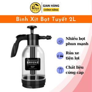 Bình Xịt Tạo Bọt Tuyết Rửa Xe Ô Tô  Xe Máy Bình Tưới Cây Cầm Tay Tiện Dụng Bọt Rửa Xe Không Chạm