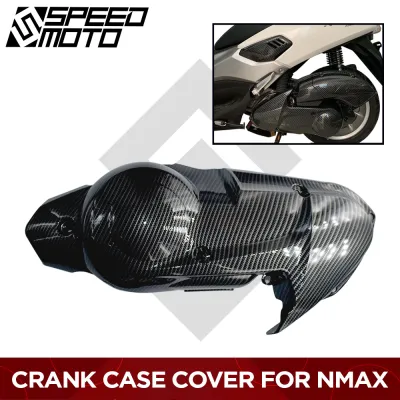 YAMAHA NMAX V1 CRANK CASE COVER CARBON/MOTORCYCLE CRANK CASE FOR NMAX V1 T-5418 SPEEDMOTO