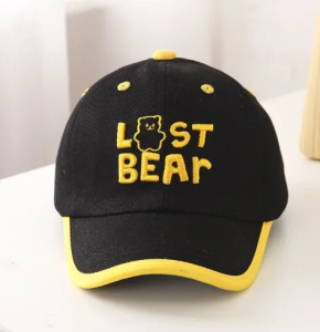 Topi bayi bordir last bear beruang model kekinian topi anak perempuan dan laki laki lucu