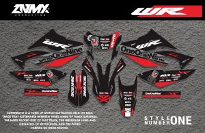 Decal wr155 / decal stiker wr155 / decal supermoto full body bisa custom
