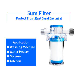 Water Purification Filter Household To Impurity Rust Sediment Washing Machine Water Shower Water Filter Front Tap Water Purifier