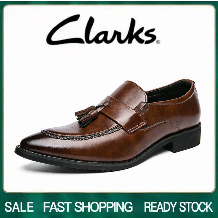 Clarks loafers store mens sale