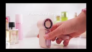 Smallest Fan (2X Battery Capacity) Portable Mini Handheld Turbo Fan 3.5-inch 16900 RPM High-Speed Personal Strong Wind