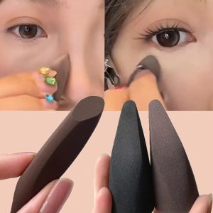UNIITY Fingertip Shaped Beauty Blending Sponge Brightening Detailed Makeup Sponge Dry Wet Use Concealer Blender Under Eye
