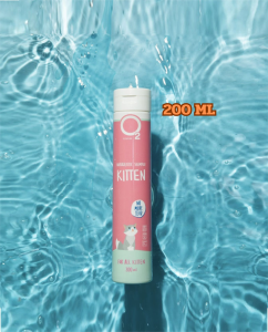 O2 Shampoo Premium Cat & Kitten แชมพูสำหรับแมว กำจัดเชื้อรา หอมยาวนาน