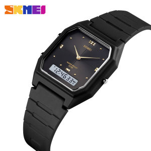 SKMEI Japan Digital Movement 3 Time Stopwatch Wristwatches Mens Women Casual Sport Watch 5Bar Waterproof relogio masculino 1604 1612