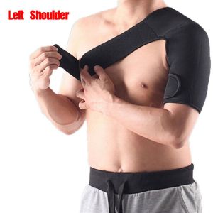 Joint Pain Injury Shoulder Strap Guard Adjustable Left/Right Shoulder Support Bandage Protector for Active Lifestyle