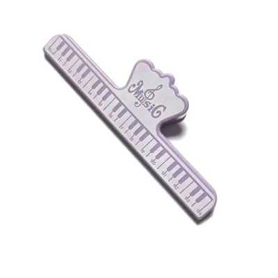 Music Sheet Clip Spring Clip Book Holder Music Score Stand Fixed Clips Note Clef for Piano Guitar Violin