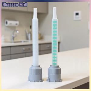 [Blossom] หัวฉีดผสมกาวอีพ็อกซี่10ชิ้นหัวฉีดผสมแบบคงที่ MB5-16L หลอดผสม (อัตราส่วน1:1) สำหรับปืนกาว AB เครื่องผสมของเหลว