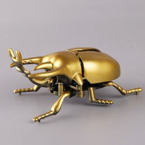 LINSBAYWU Simulation Chain Winding Insect Toys Plastic Animals Bee Beetle Wind Up Insect Lovely Cicada Scarab Insect Model Toy Outdoor Decorations