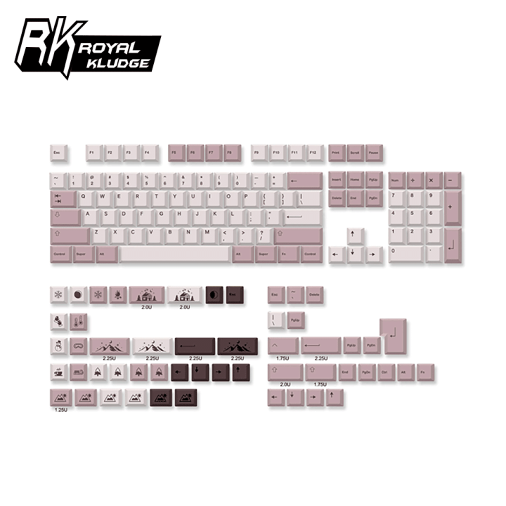Royal Kludge MDA-3 PBT Keycaps 157 Keys | Lazada PH