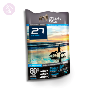 Chunk Bits Sensi 27︱Salmon & Tapioca︱Dog Dry Food︱For Sensitive Skin & Stomach