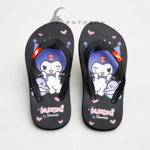 PENTAGON SANRIO KUROMI Sandal Japit Anak Perempuan Sendal Jepit Spon Cewek Disney