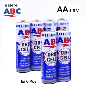 Baterai ABC | Batu Baterai ABC | Baterai ABC Jam Dinding | Batu Baterai Jam Dinding ABC | Baterai Jam Dinding | Baterai ABC AA