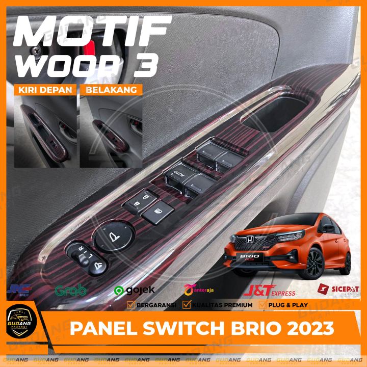 Cover panel switch Brio All new Brio 2023 2024 2025 Facelift RS Satya 1 ...