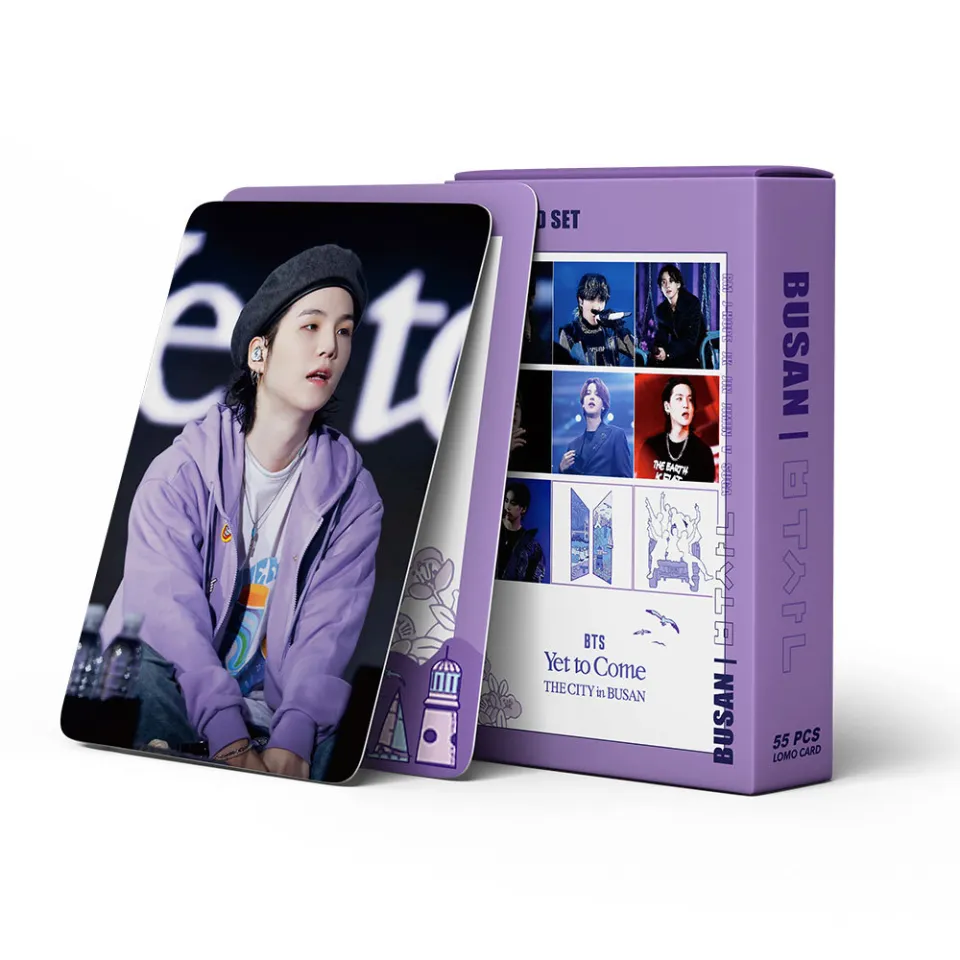 55pcs/box BTS Photocards Yet to come LOMO Card Postcard Collection