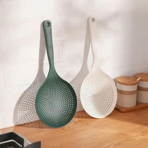 1PC Large Plastic Colander Kitchen Noodle Spoon for Draining Noodles and Dumplings Kitchen Tools