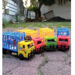Mainan Anak Truck Animal Rangka Bisa Di Buka OCT 6521 /Mainan Anak Safari Truck | Mainan Anak Mobil-Mobilan | Mainan Anak Mobil Tanpa Baterai | Mainan Kendaraan Membawa Binatang | Mainan Outdoor Anak Ukuran Kecil |