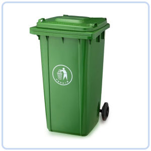 【DAILY ESSENTIAL】 Wheeled Outdoor Waste Bin 100L or 120L