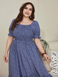 FESHOP #2893 korean fashion casual maxi formal plus size dress (fit to xl)