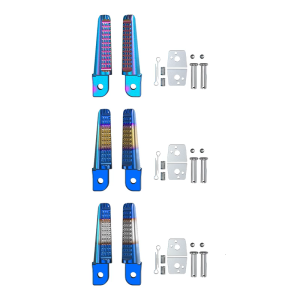 1 Cặp Tấm Kê chân chân đế cho 150 cb190r chỗ gác chân nhôm footpeg Hỗ trợ xe máy phía sau footpeg hỗ trợ