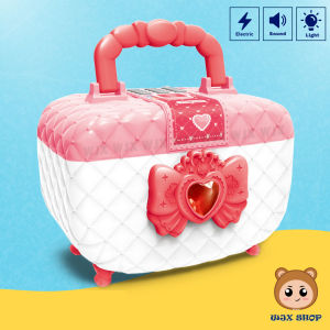 WJX Electronic Ribbon Bag Piggy Bank ATM Safety Saving Money Machine With Fingerprint Password Light Music Gift For Kids Toy | Mainan Beg Mesin Tabung Simpanan 儿童存钱背包扑满