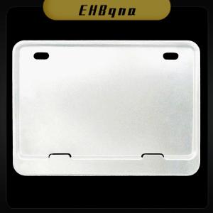 EHBqna กรอบป้ายทะเบียนรถจักรยานยนต์กรอบอลูมิเนียมอเนกประสงค์ที่ยึดป้ายทะเบียน