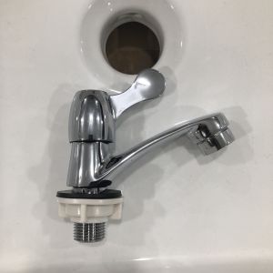 Vòi chậu rửa mặt lạnh Vòi lavabo lạnh đồng mạ crom cao cấp