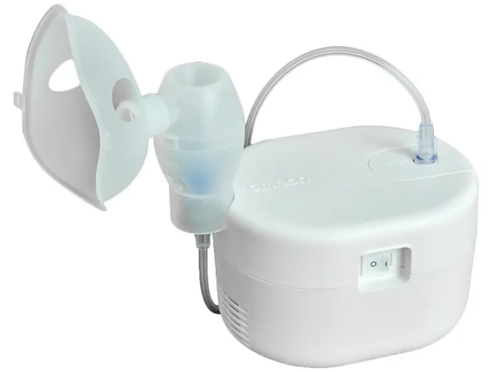 Máy xông khí dung Omron NE C106 Hỗ trợ hô hấp, hen suyễn, viêm mũi, viêm họng , bảo hành chính hãng 2 năm