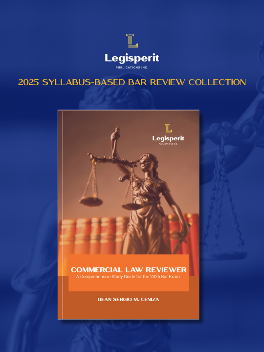 Commercial Law Review: A Comprehensive Study Guide for the 2025 Bar ...