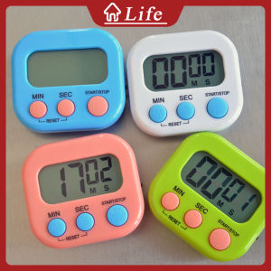 Big Screen Electronic Timer Large LCD Quiet Timer Count Down Up Clock Digital Kitchen Cooking Timer Gift