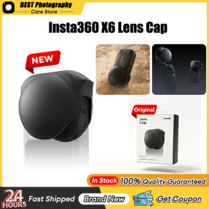 【STOCK】Original Insta360 X6 Silicone Lens Cap Protective Cover 360 Action Camera Lens Guards Compatible ND Filters Dustproof Camera Storage Accessories
