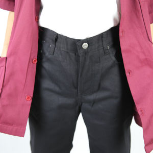 กางเกงยีนส์ Big Jock (บิ๊กโจ๊ค) สีผ้าดิบสุดเซอ เป้าเรียบ เป้าตุง สาวเหลียวดูเป้า ขากระบอกยาว 9นิ้ว