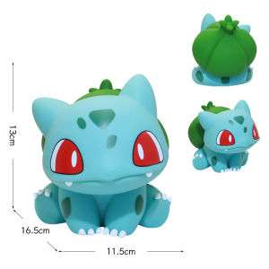 {READY STOCK} Pokémon Bulbasaur Trendy Cartoon Cute Figurine Model Living Room Entrance Tabletop Decoration Gift