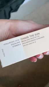 Eight Saints Chase the Sun Broad Spectrum SPF (30) Face Moisturizing Sunscreen Mineral-Base Sun Protection Daily Face Moisturizer with Hyaluronic Acid Squalane and Vitamin E 2 Ounces New Formula