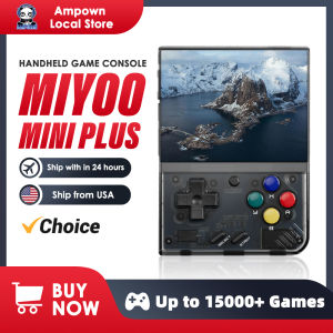 MIYOO Mini Plus Portable Retro Handheld Game Console V2 Mini+ IPS Screen Classic Video Game Console Linux System Childrens Gift